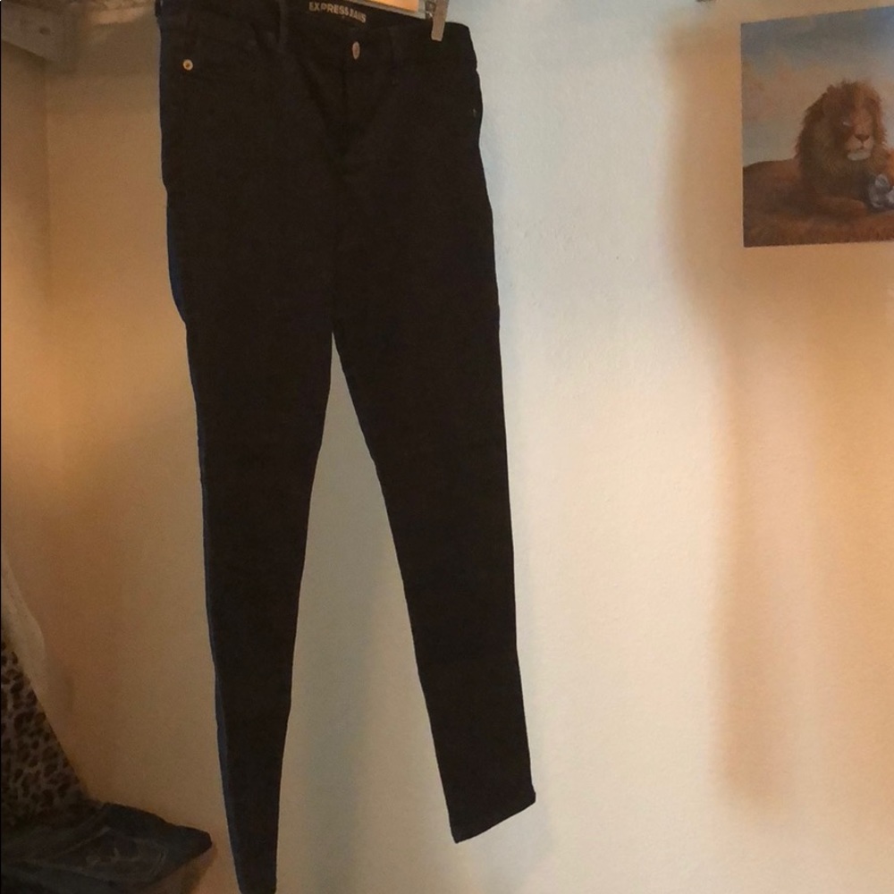 Dark Denim Leggings